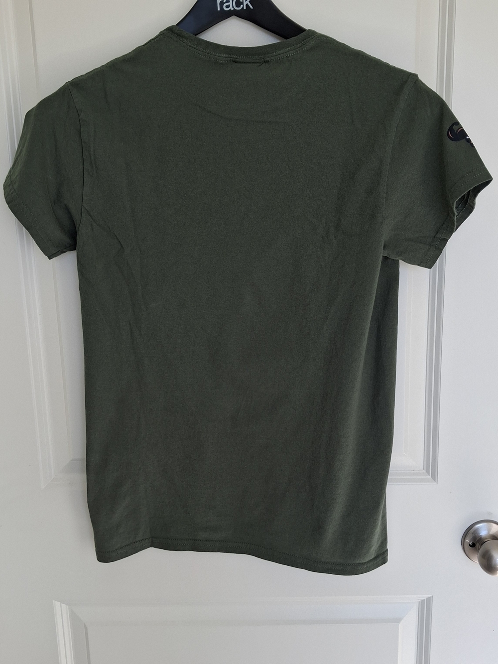 Youth Yoked Life "Light Yoked Bull" Graphic T-Shirt - Military Green - Small - Picture 5 of 7
